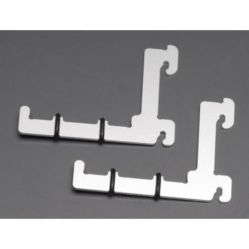 Trainsafe TBA-H0 - Aluminium Tragbügelarme für 1 Röhre (2 Stück)