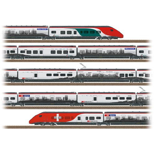 Trix 25811 - Hochgeschwindigkeits-Triebzug RABe 501 Giruno