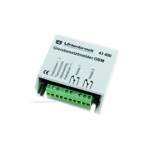 Uhlenbrock 43400 - GBM Gleisbesetztmeldung mit Relais