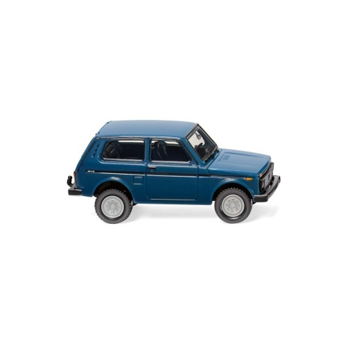 Wiking 020802 - Lada Niva - azurblau