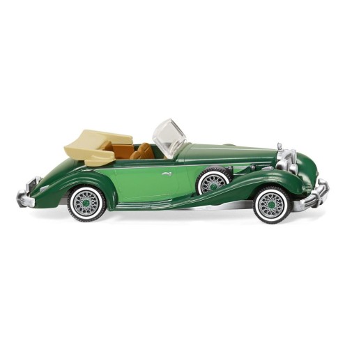 Wiking 083505 - MB 540 K Cabrio – kieferngrün/gelbgrün