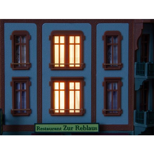 Faller 180678 - LED-Gebäudebeleuchtung mit Steuerung