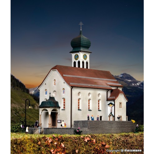 Kibri 37032 - N Kirche Wassen an der Gotthardbahn