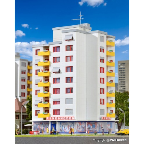 Kibri 37120 - N Hochhaus mit Ladengeschäft