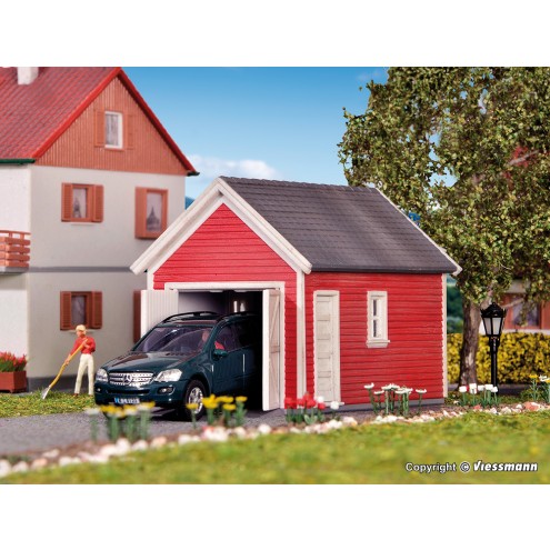 Kibri 38150 - H0 Gartenhaus/Garage