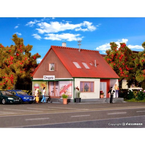Kibri 38720 - H0 Einfamilienhaus mit Laden