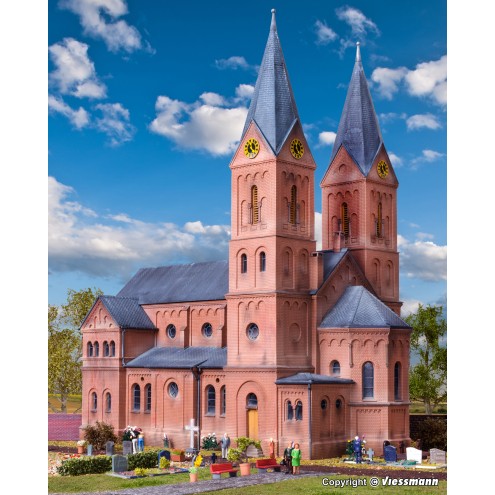 Kibri 39760 - H0 Romanische Stadtkirche in Jakobwüllesheim
