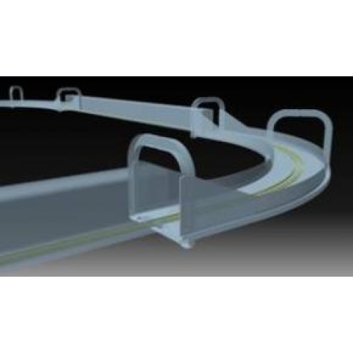 Trainsafe STB-090-A - TRAIN-SAFE-Sky-Track 90° Bogen mit Anschluss