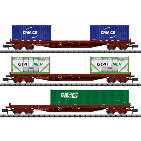 Minitrix 15072 - Wagenset "Gütertransport SNCF