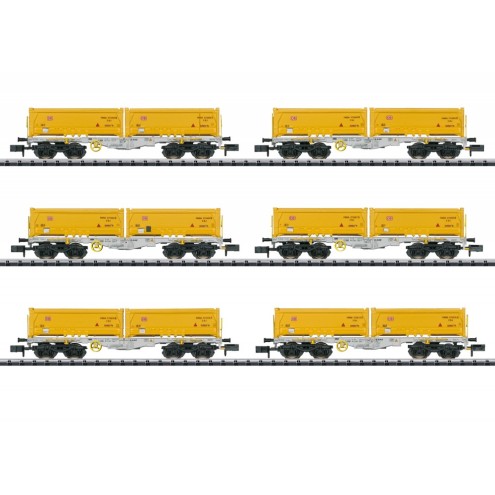 Minitrix 15075 - Güterwagen-Set Abraumzug