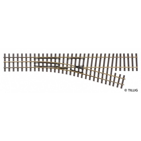 Tillig 85181 - Abzweig rechts 15° Länge 228mm