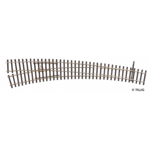 Tillig 85314 - Innenbogenweiche links 20,7°/32,7°