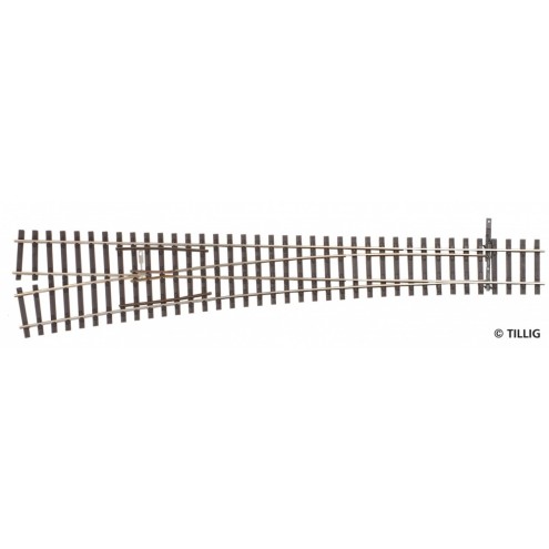Tillig 85354 - Weiche links EW3 9°/12°