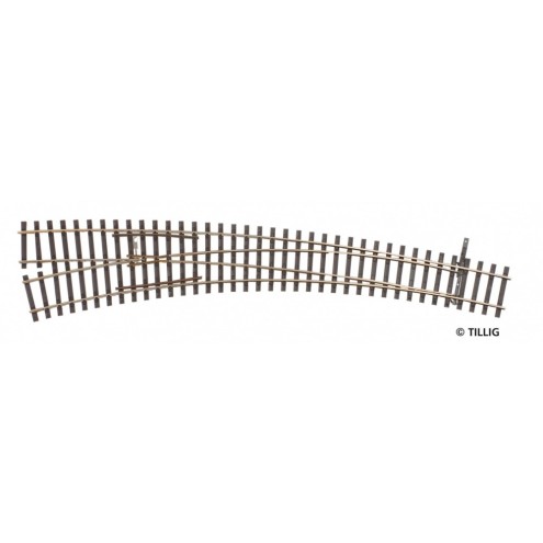 Tillig 85374 - Innenbogenweiche links 17°/29°
