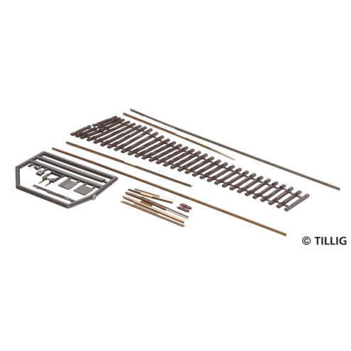Tillig 85441 - Bausatz Flexsteg-Weiche 11°