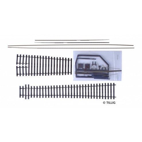 Tillig 85445 - Bausatz Flexsteg-Weiche 6,3°