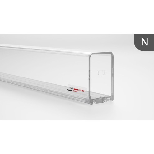 Trainsafe TSB-N-050 - TRAIN-SAFE-Basic Spur N 50 cm lang