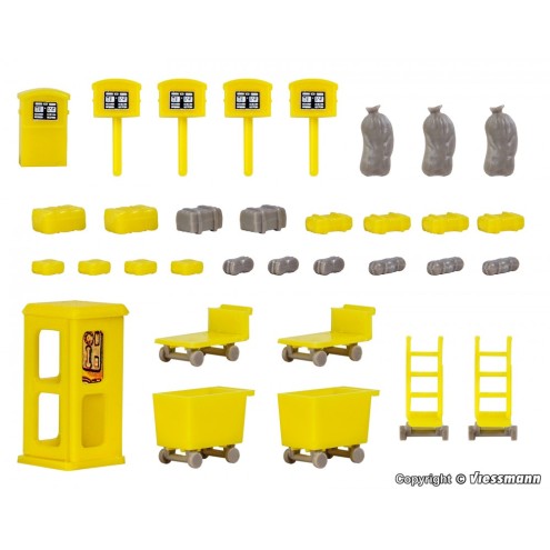 Vollmer 45131 - H0 Deko-Set Post