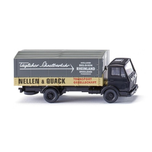 Wiking 042702 - Pritschen-Lkw (MB NG) "Nellen & Quack"