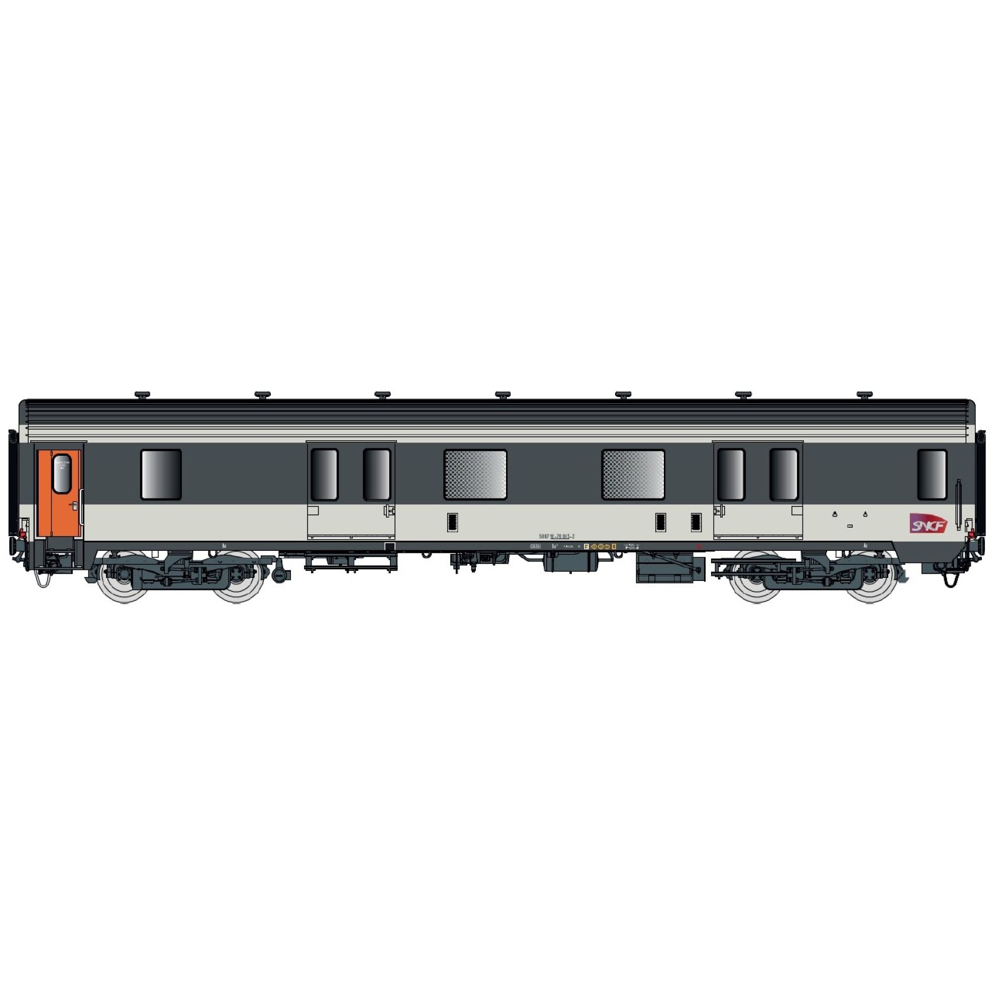 LS Models LS31234 - Packwagen MC76 Dd2 SNCF, Ep.VI, Corail, Modellbau ...